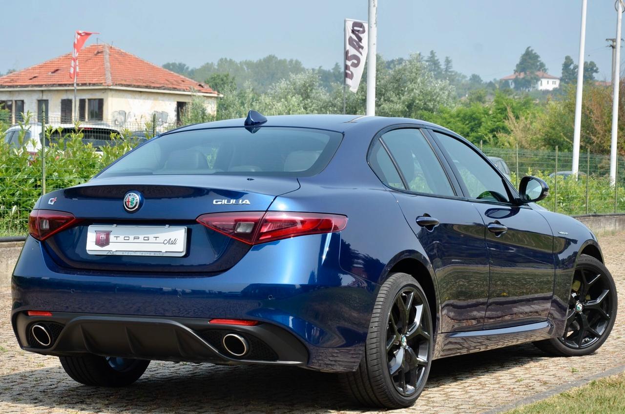ALFA ROMEO GIULIA 2.2 T VELOCE Q4 210cv AWD AUTO, SERVICE UFF FCA, EURO 6B, 19", XENO, APPLE ANDROID, PERMUTE