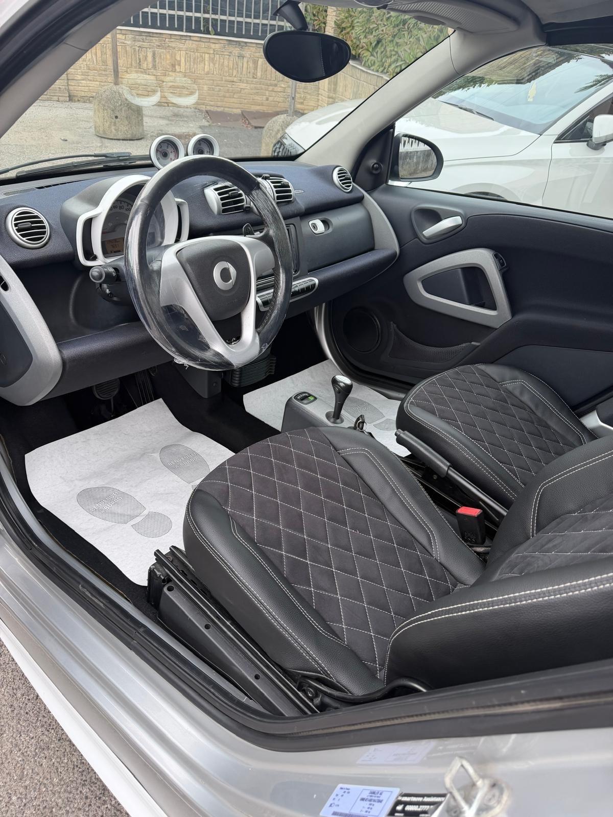 Smart 451 benzina 71cv 52kw neo patentato servosterzo cabrio