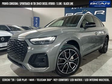 AUDI Q5 SPB Sportback 40 TDI quattro S line Identity Black
