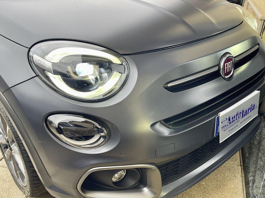 Fiat 500X 1.6 MultiJet 130 CV Sport Fari Full LED, Retrocamera, Navigatore, Cerchi 18, Grigio opaco
