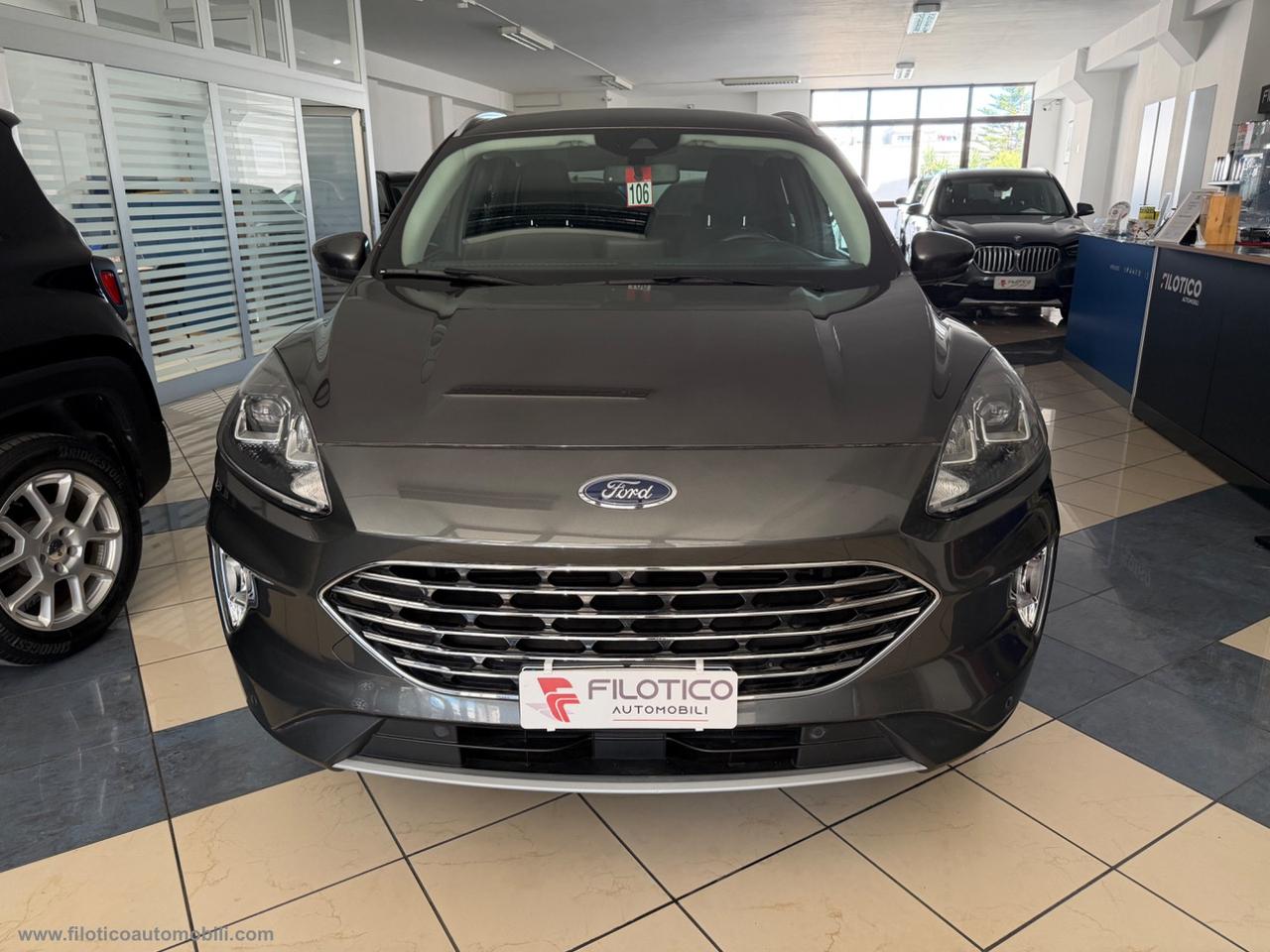 FORD Kuga 1.5 EcoBlue 120 CV aut.2WD Titanium KM CERTIFICATI 38.209 - PARCHEGGIO AUTO FULL