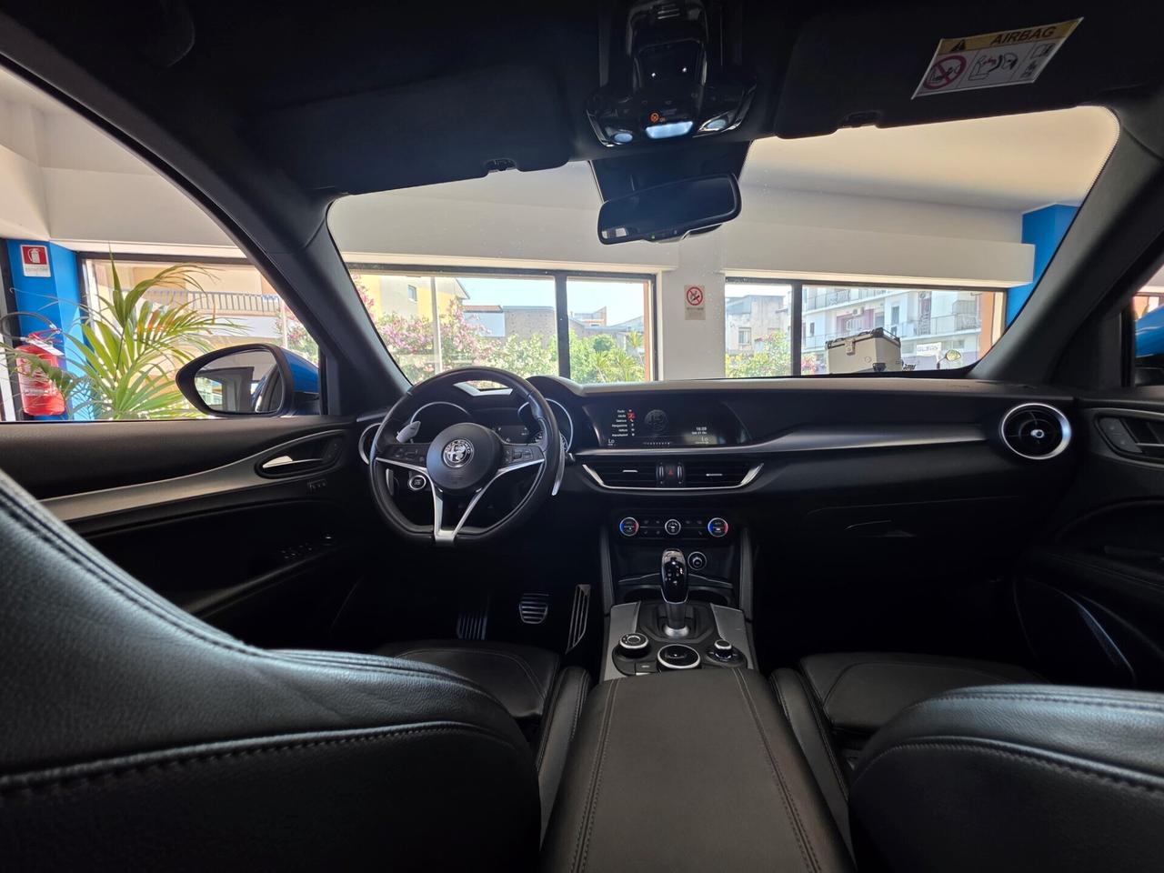 Alfa Romeo Stelvio 2.2 210cv Q4 blu misano 2018 FINANZIABILE