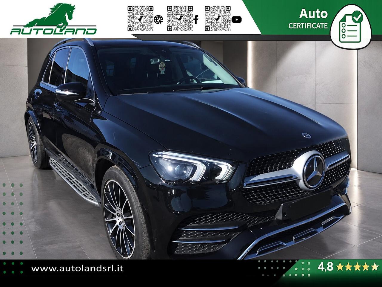 Mercedes-Benz GLE 300 d 4Matic PREMIUM UNIPRO IVA ESPOSTA