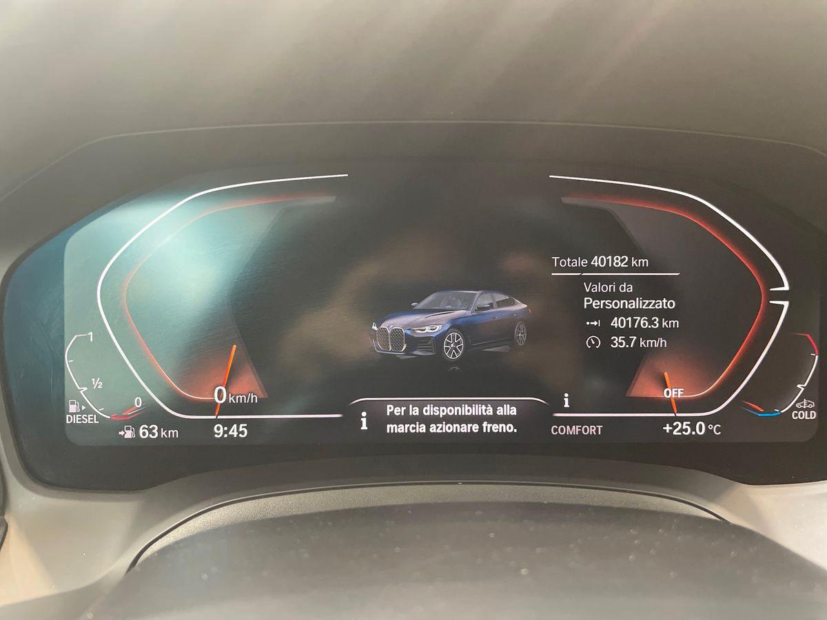 BMW Serie 4 G26 2021 Gran Coupe - 420d Gran Coupe mhev 48V Msport auto