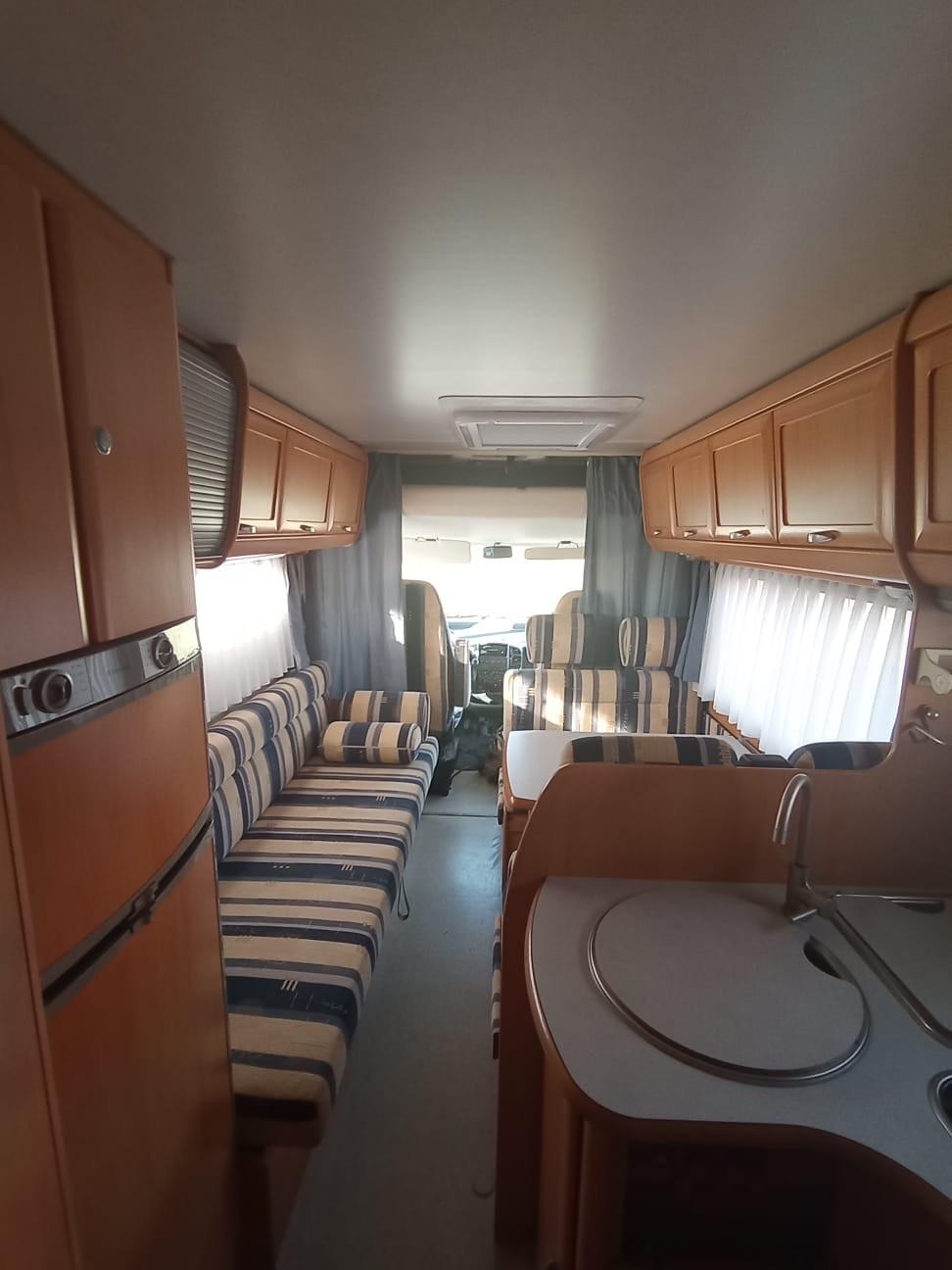 HYMER SIGNO 100 DEL 06 UNI PRO WEBASTO aria ACCESSORIATO IN SALDO