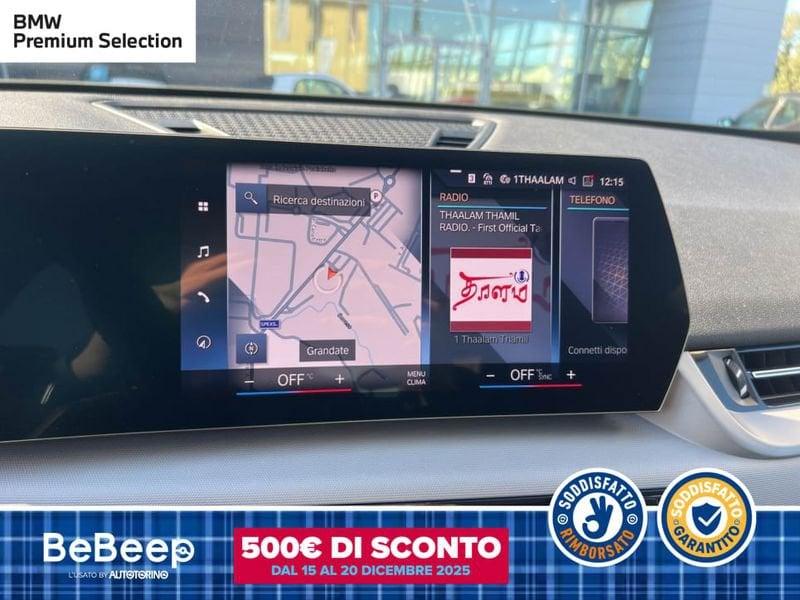 BMW X1 XDRIVE23I MHEV 48V X-LINE AUTO