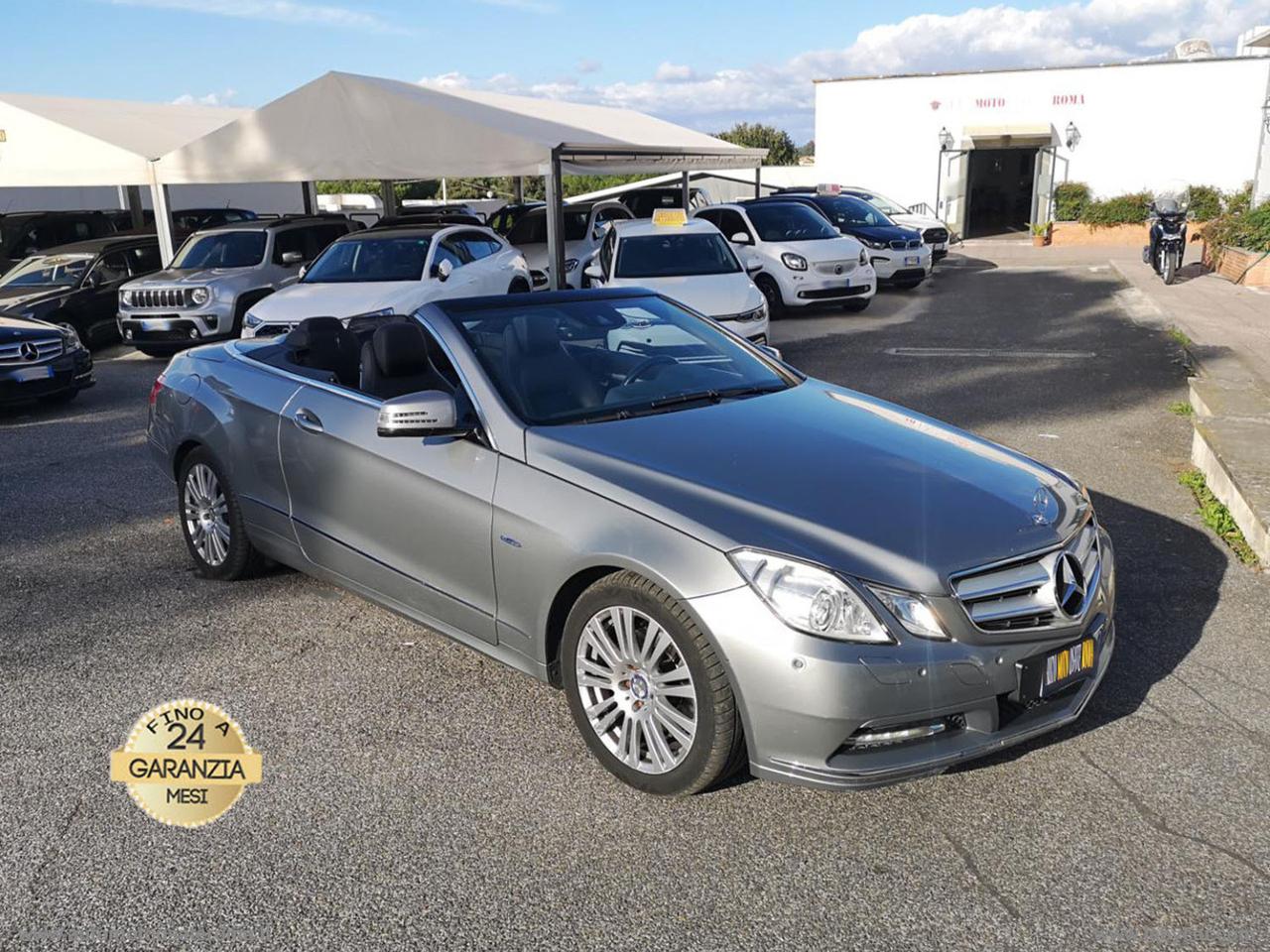 MERCEDES-BENZ E 220 CDI Cabrio BlueEFF. Avantgarde PROMO WEB