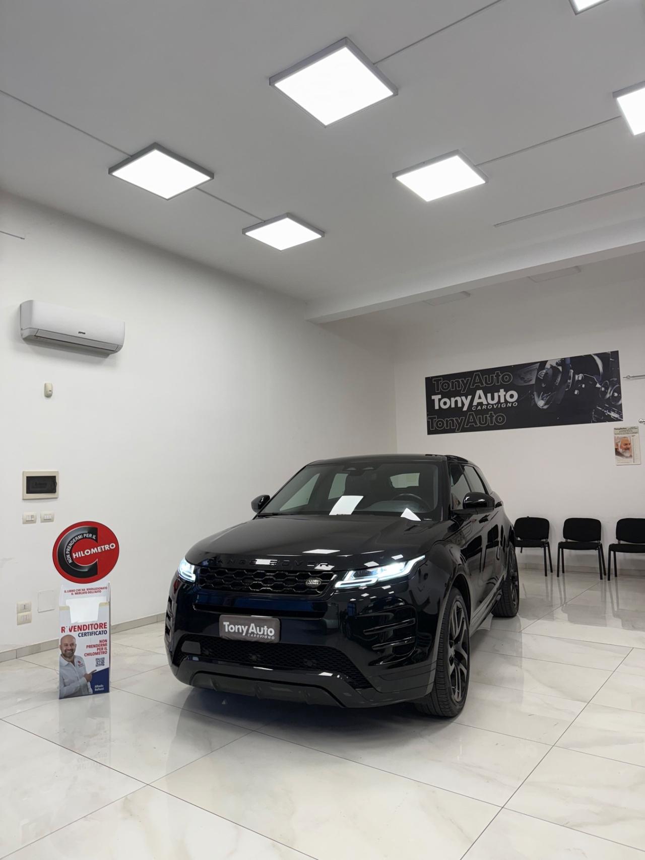 Land Rover Range Evoque 2.0D mhev (diesel/elettrica) Autobiography con TETTO,VIRTUAL COCKPIT,APPLE CARPLAY,TELECAMERA,NAVI