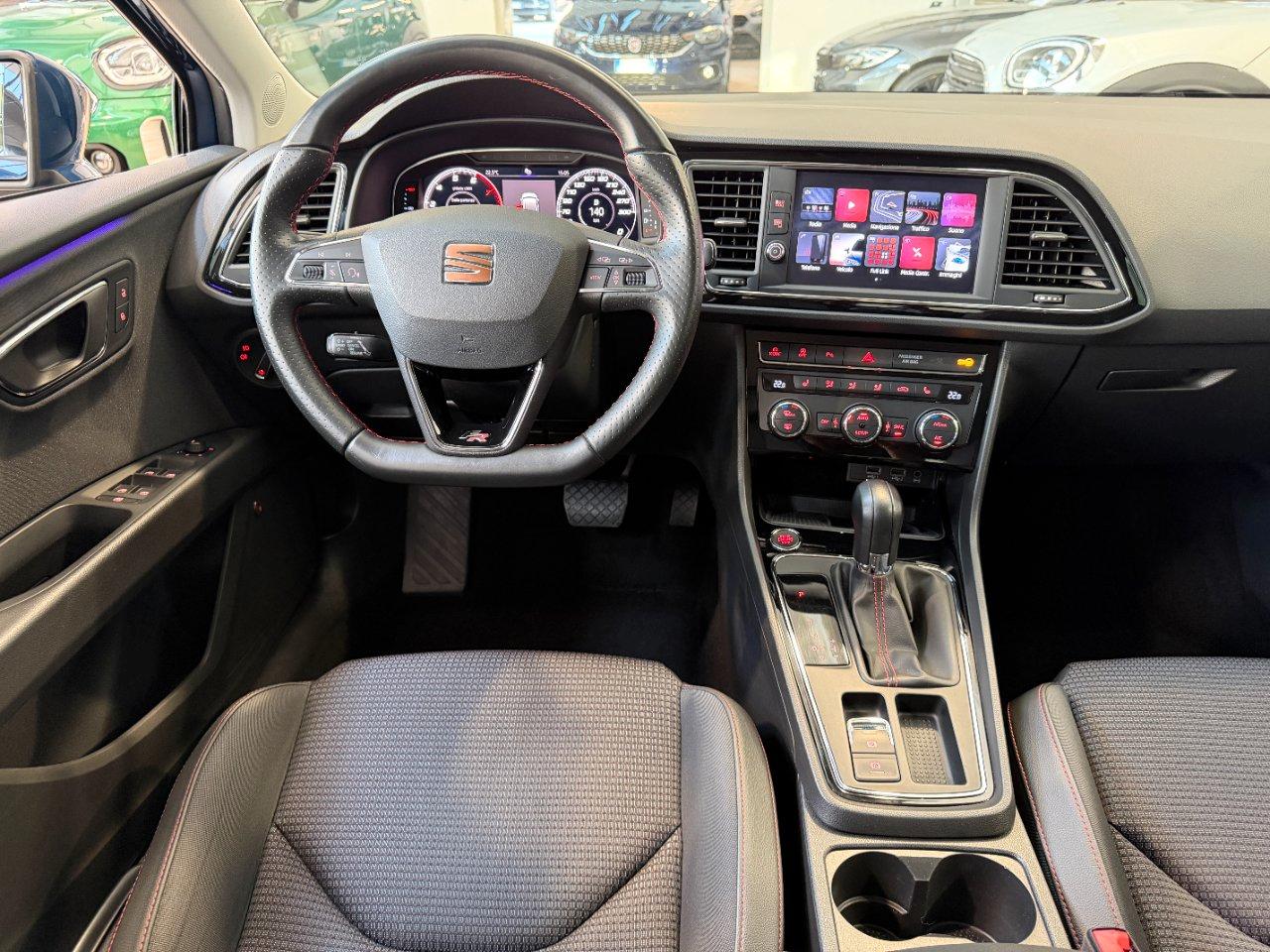 Seat Leon ST 1.5 ecotsi FR 150cv dsg-LED-Carplay-Camera-Keyless-FULL