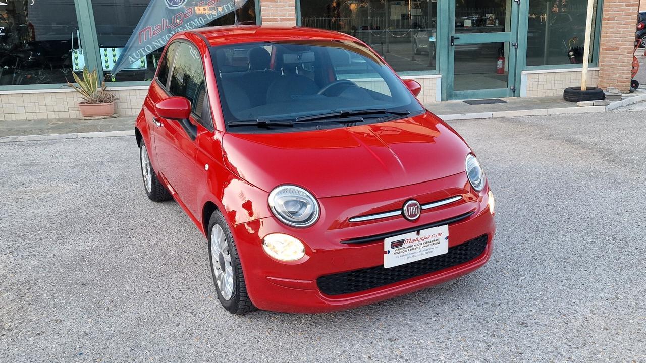 Fiat 500 1.0 Hybrid Red