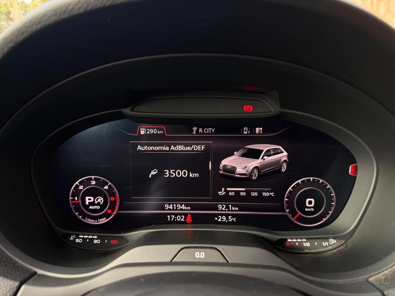 Audi A3 SPB/2.0 150CV/VIRTUAL/S-LINE