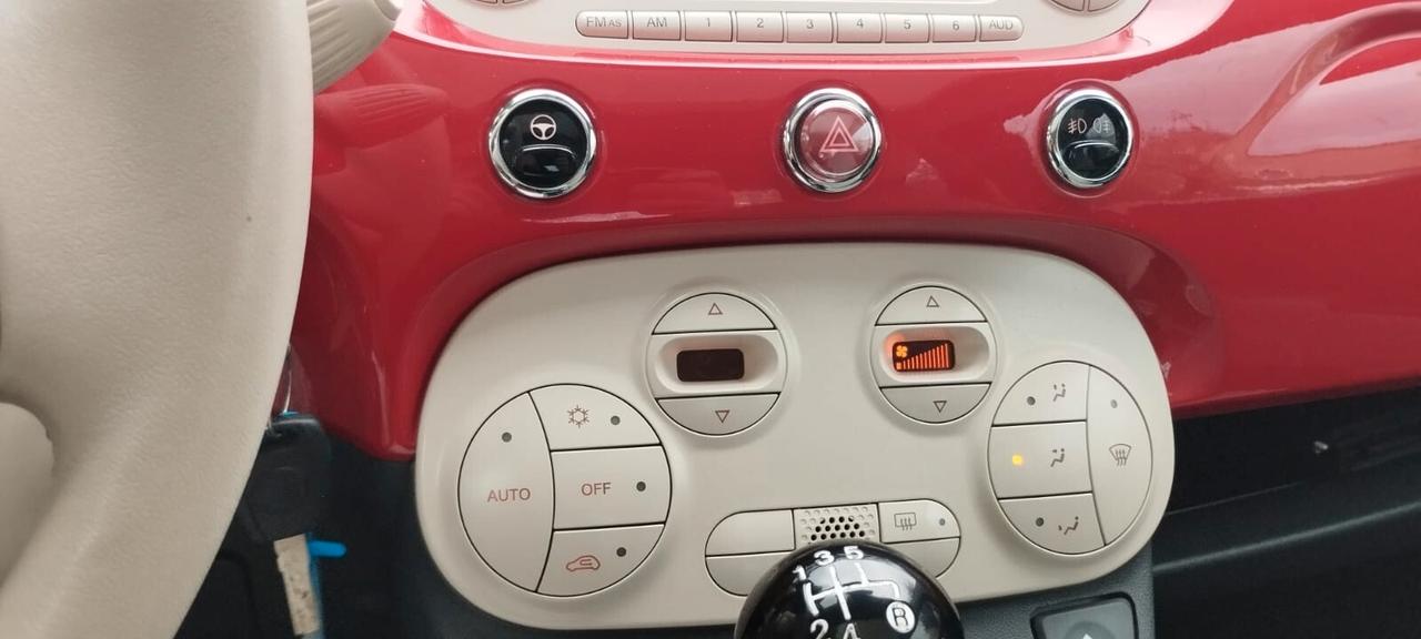 Fiat 500 1.2 12/11 Rosso pastello