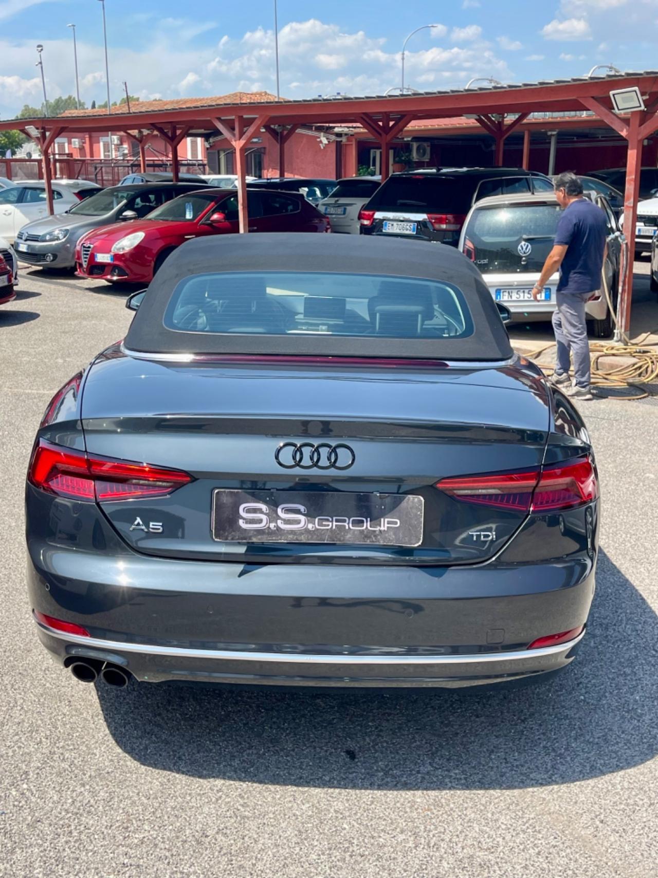 A5 Cabrio 2.0 TDI 190 CV S tronic/ Sport/unipro/rate/