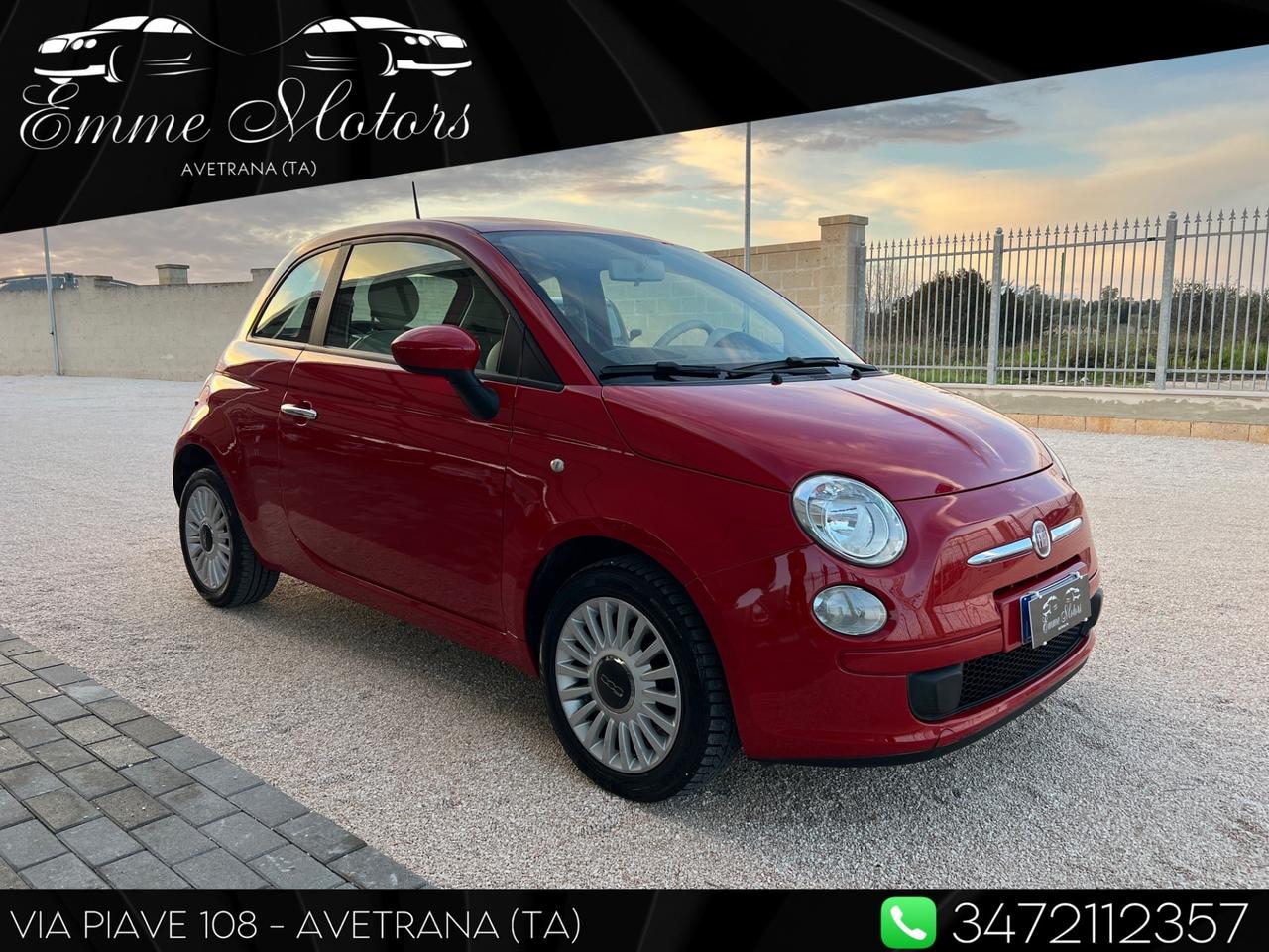 Fiat 500 1.2 69 Cv OK NEOPATENTATI