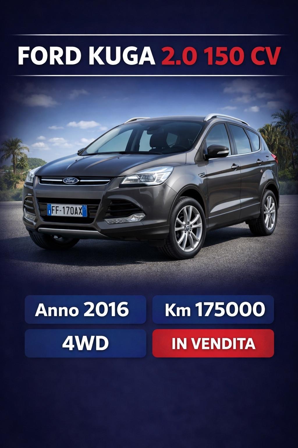 Ford Kuga 2.0 TDCI 150 CV S&S 4WD Titanium