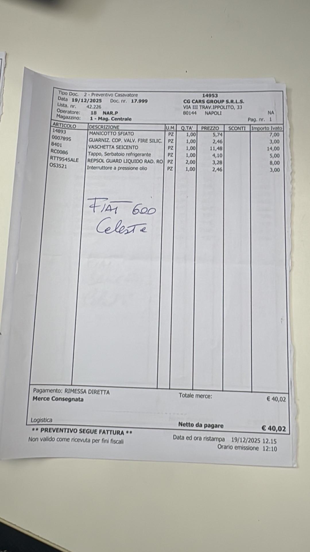 Fiat Seicento 1.1i cat Clima Servosterzo vetri elettrici