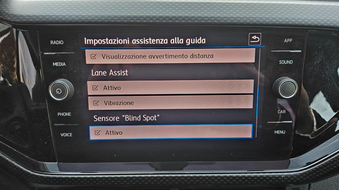 Volkswagen T-Cross 1.0 tsi 115cv ACC-CARPLAY-BLIND SPOT-LED