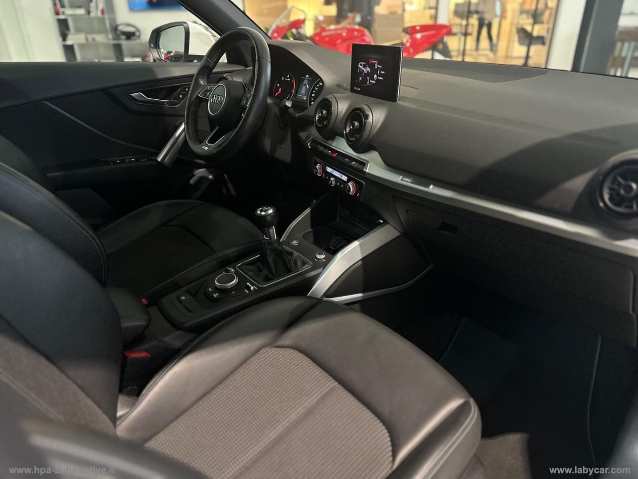 AUDI Q2 1.6 TDI S-LINE TETTO NAVI LED PELLE