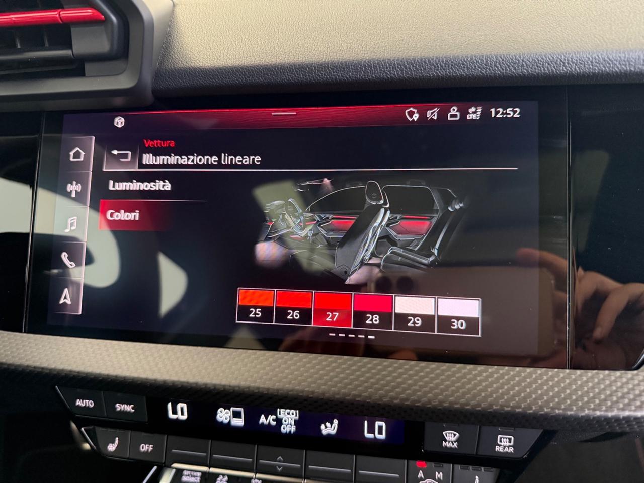 Audi RS3 290KM/H Tetto Garanzia Audi 2027