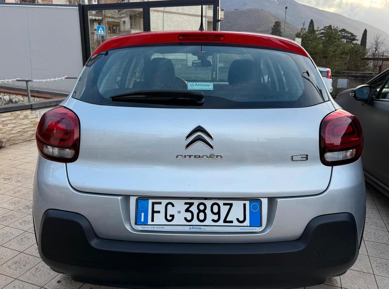 Citroen C3 1.2 PureTech Benzina/GPL 2017 – €8.500