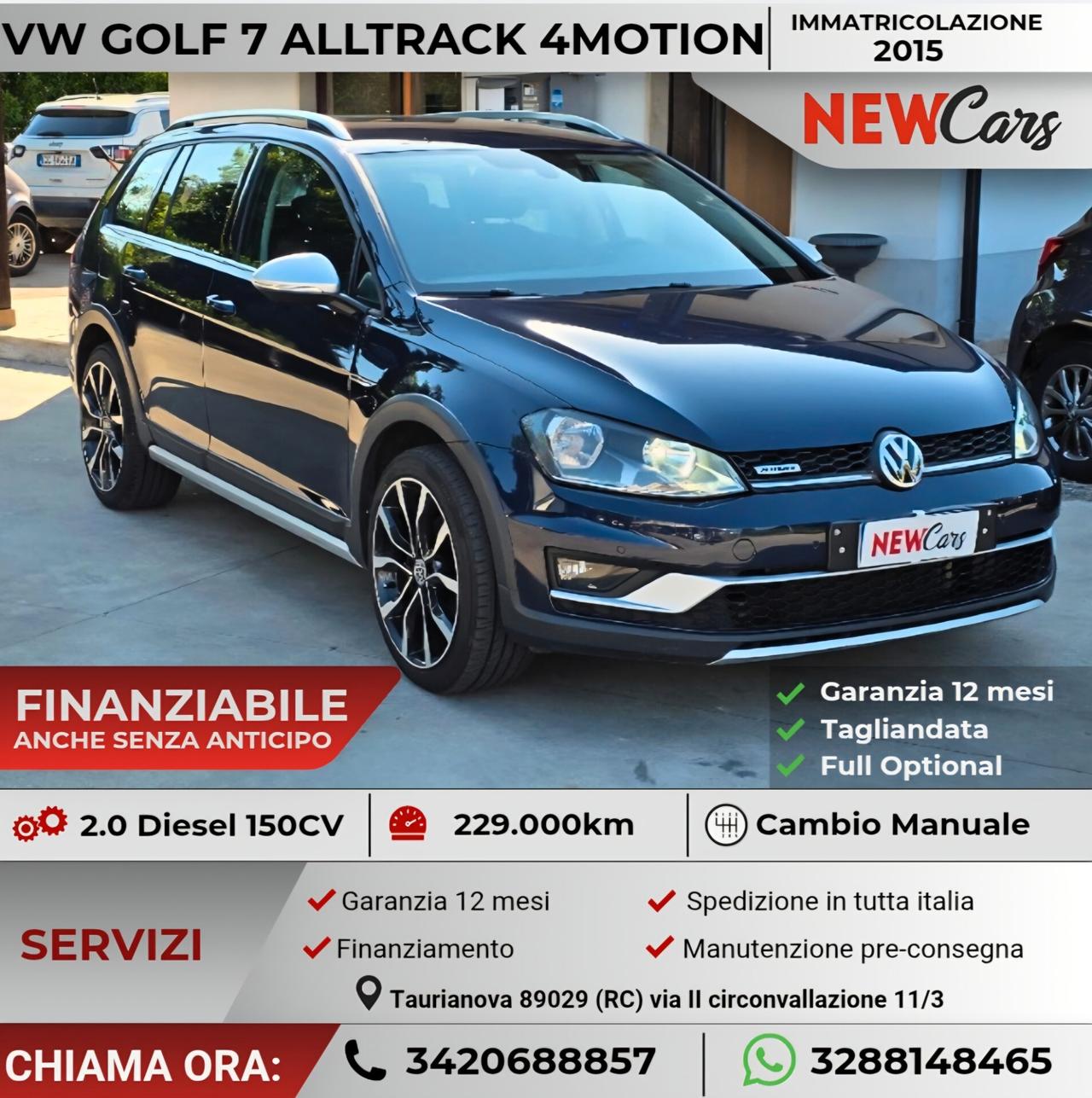 Volkswagen Golf Variant Alltrack 2.0 TDI 4MOTION