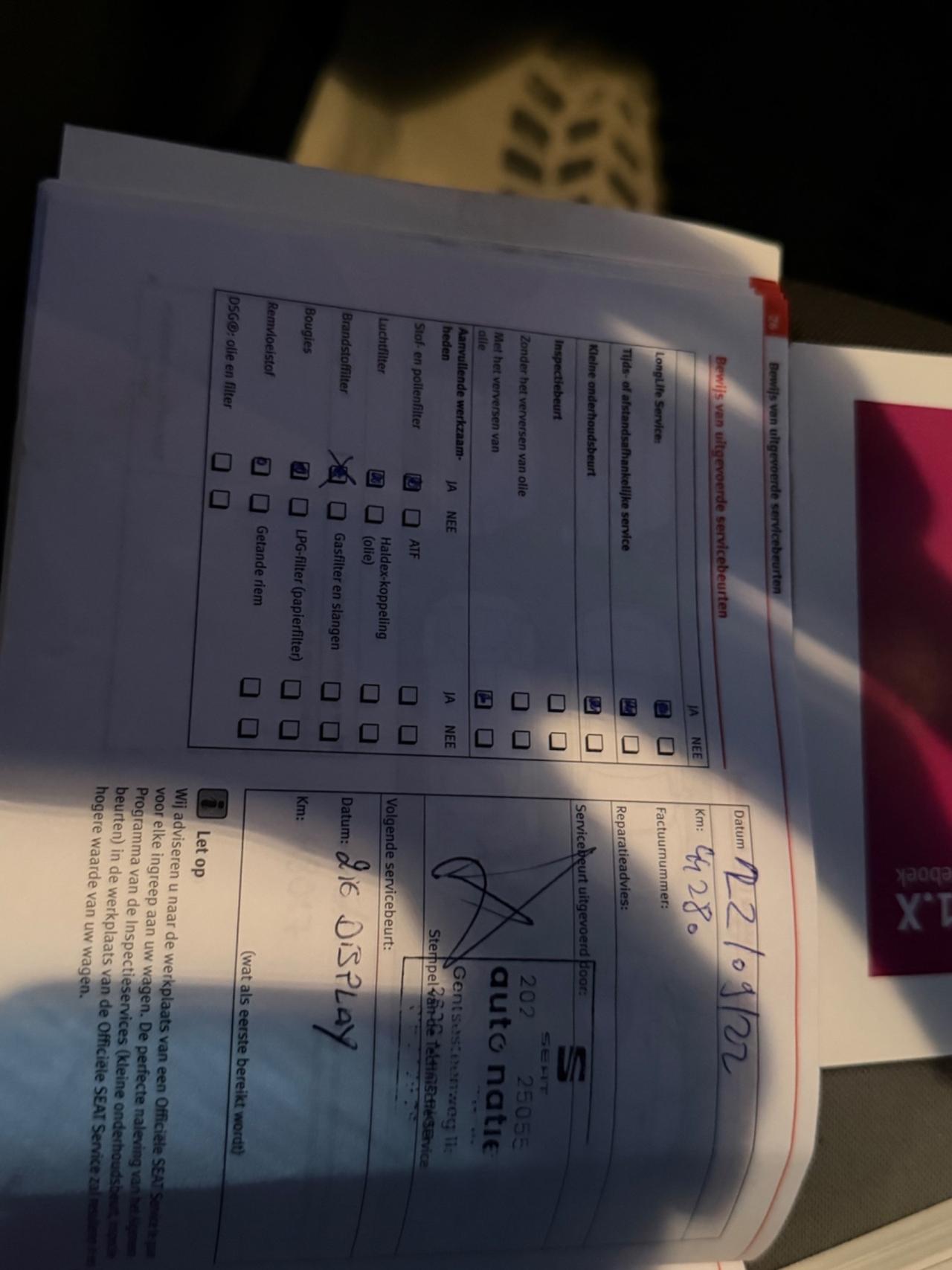 Seat Ibiza 1.2 70 CV 5 porte Style/SERVICE BOOK UFFICIALE