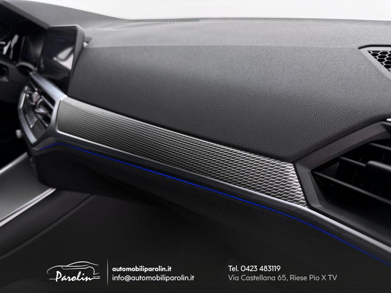 BMW Serie 3 Berlina 318d 48V Msport auto LED-CarPlay-Telecamera