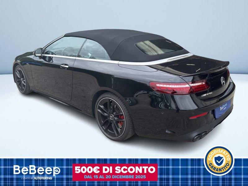 Mercedes-Benz Classe E Cbr E CABRIO 53 AMG MHEV (EQ-BOOST) 4MATIC + AUTO MY20