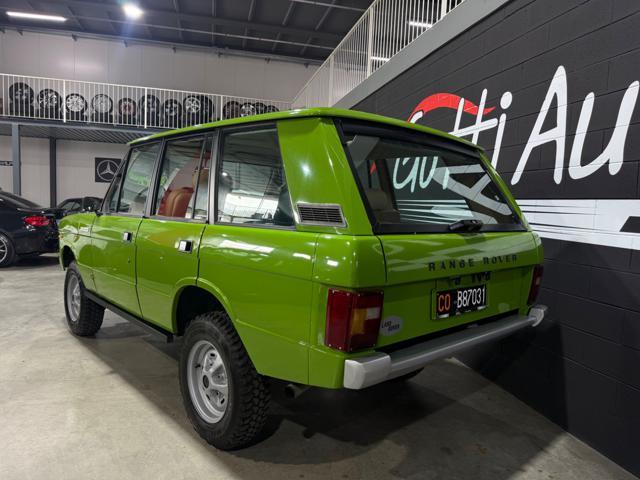 LAND ROVER Range Rover ASI 3.5 RESTAURATA GREEN MANUALE