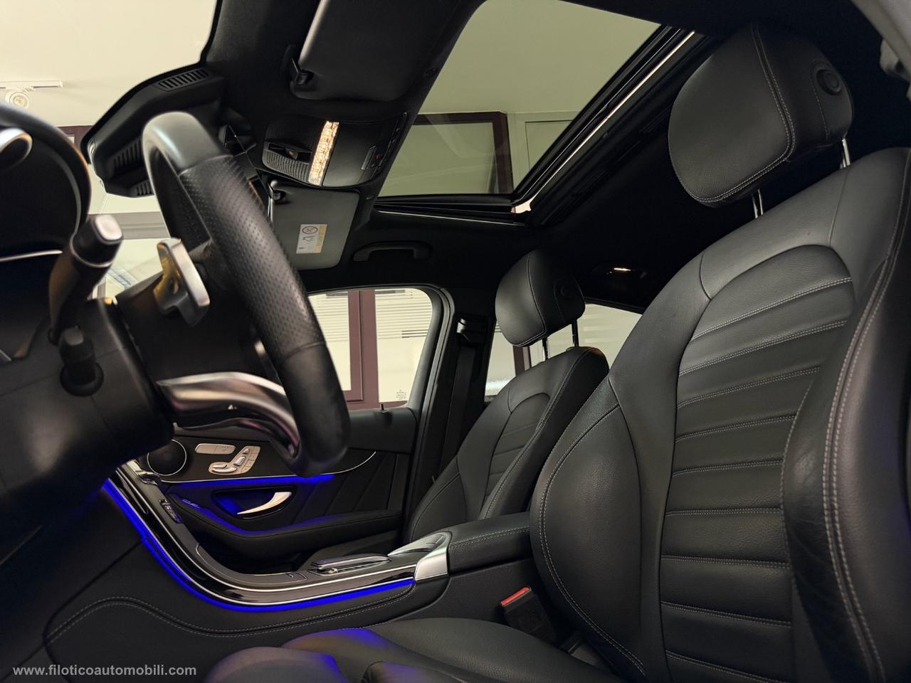MERCEDES-BENZ GLC 300 d 4Matic Coupé Premium Plus TETTO APRIBILE- GANCIO TRAINO - LUCI AMBIENT