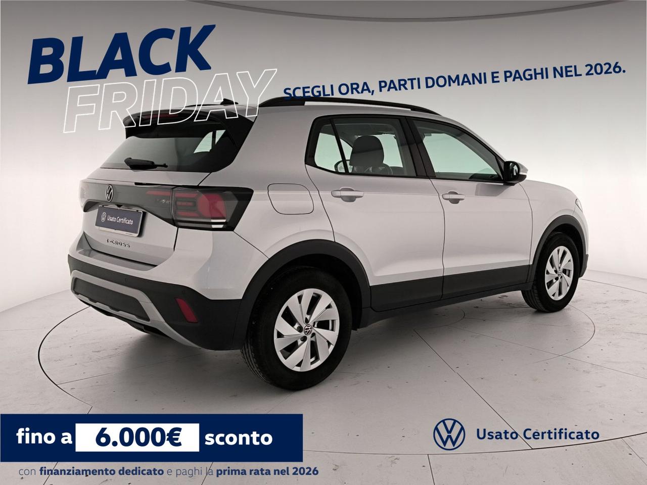 Volkswagen T-Cross 1.0 tsi life 95cv