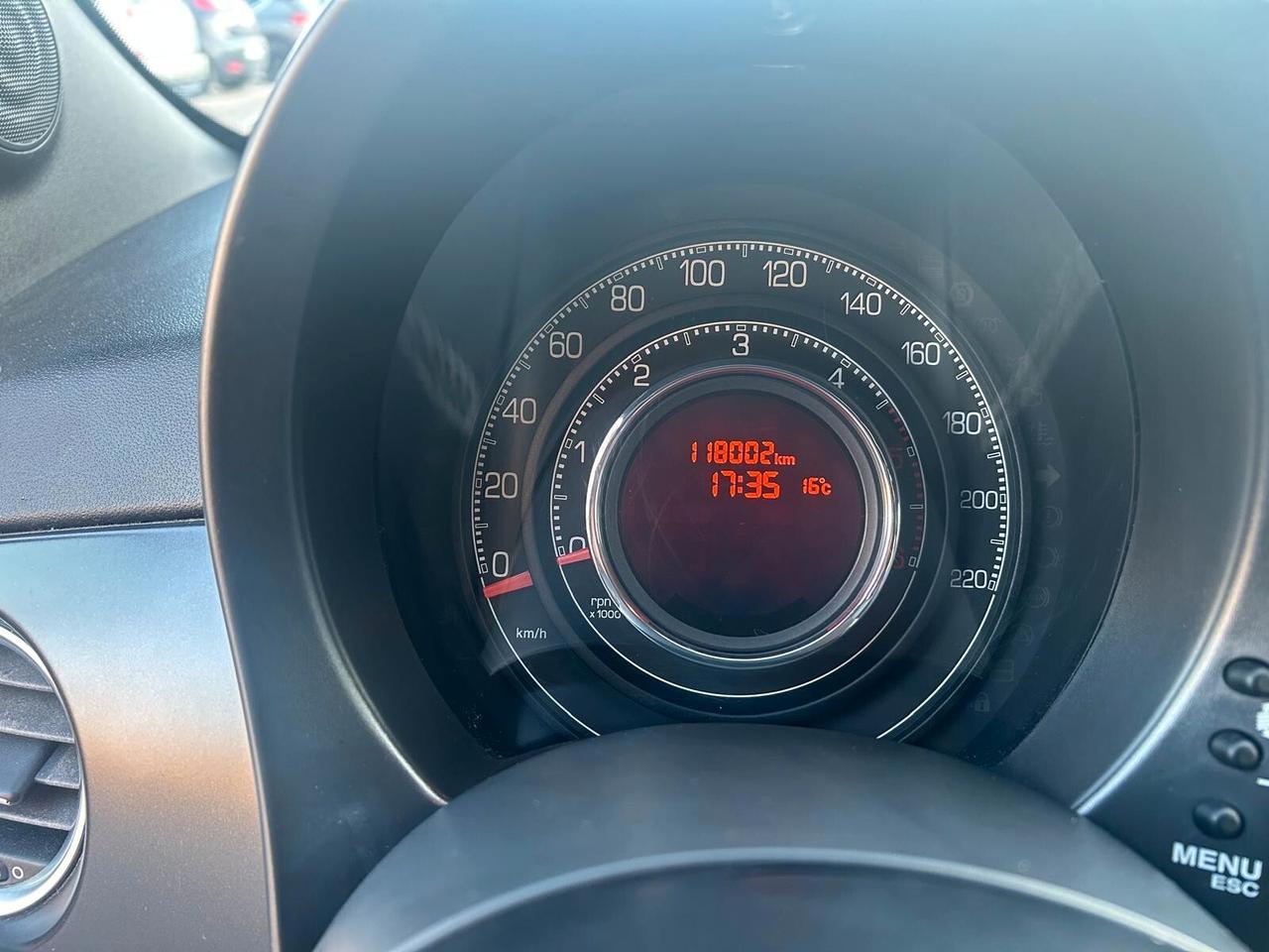 Fiat 500 1.3 mjt 16v Sport 95cv Nero MATT