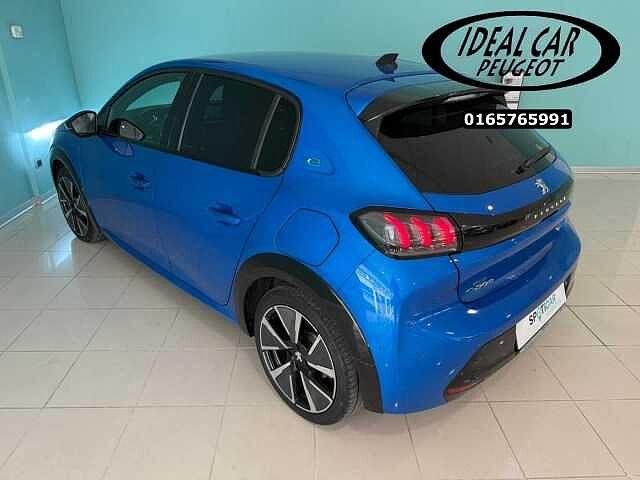 Peugeot 208 motore elettrico 136 CV 5 porte GT