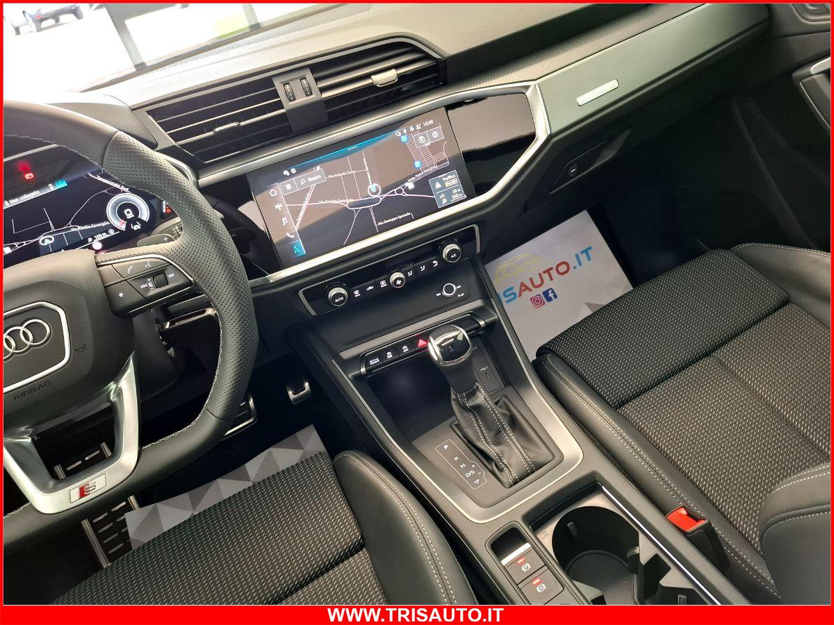 AUDI Q3 SPB 40 2.0 TDI S-Tronic Quattro S-Line Black Identity (TETTO PANORAMICO APRIBILE)