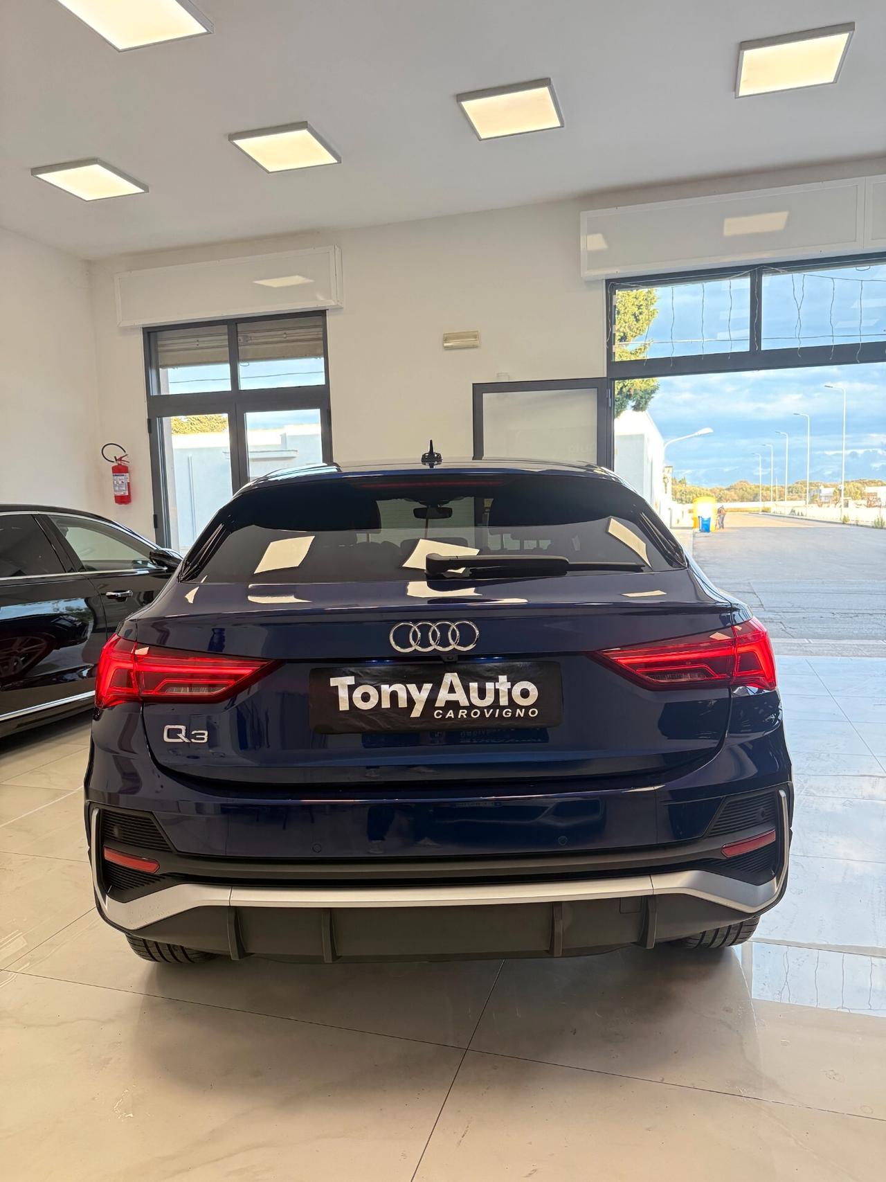 Audi Q3 SPB 35 tdi Sline edition NAVI,TELECAMERA,FARI LED,VIRTUAL COCKPIT,APPLE CARPLAY,PELLE PARZIALE