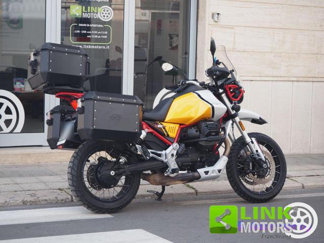 MOTO GUZZI V85 TT + Tris Valigie Alluminio+