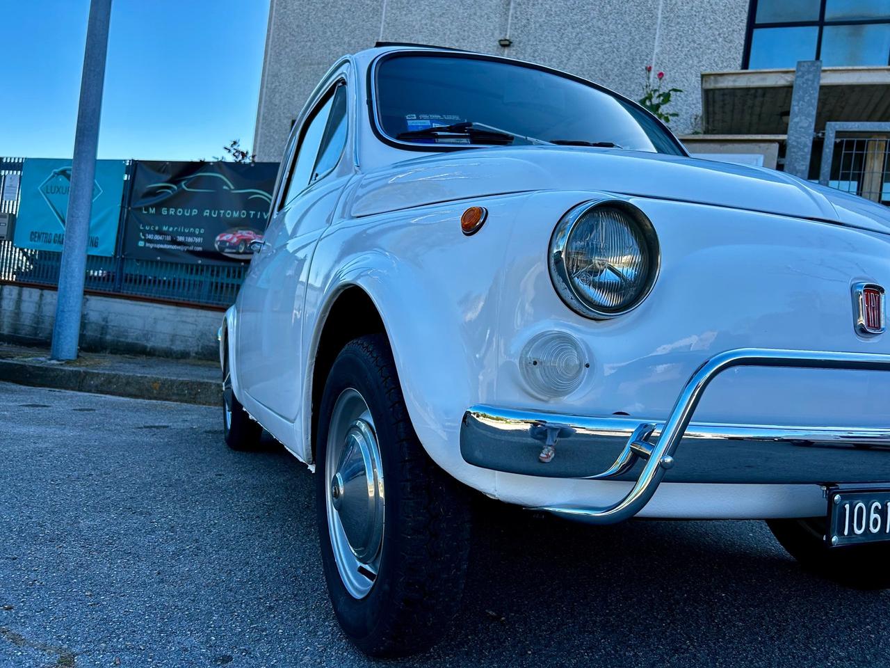 Fiat 500 - 110 F BERLINA 500 - Mod. L - ISCRIZIONE ASI E TARGA ORO