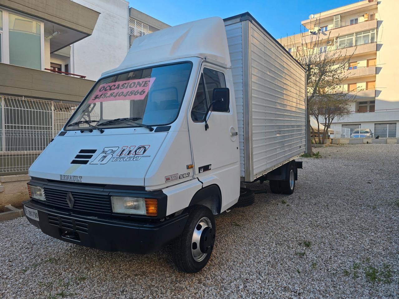 RENAULT B110 TURBO - FURGONATO ARREDATO PER TRASPORTO ABBIGLIAMENTO