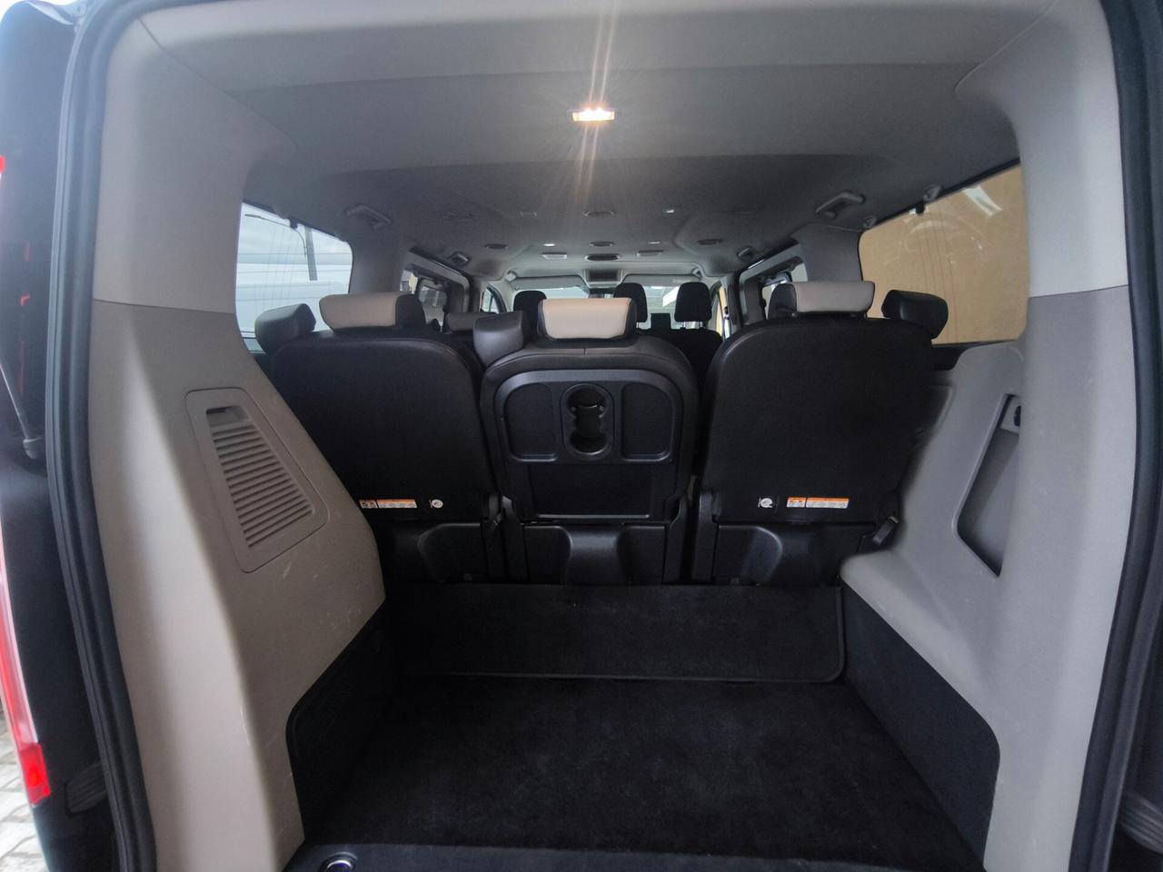 FORD TOURNEO CUSTOM TDCI-TITANIUM-9 POSTI-2021-GANCIO TRAINO