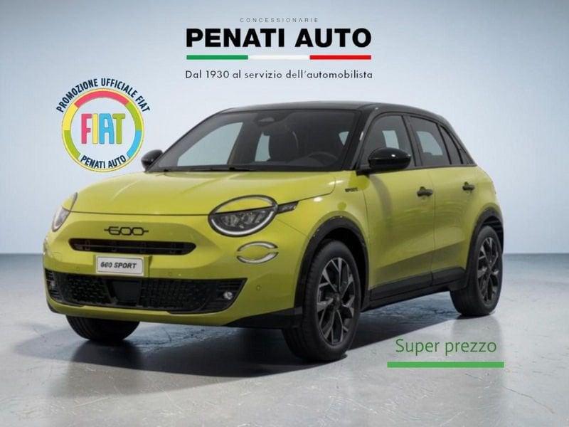 FIAT 600 1.2 Hybrid 145cv Sport Ed Milano Cortina 26