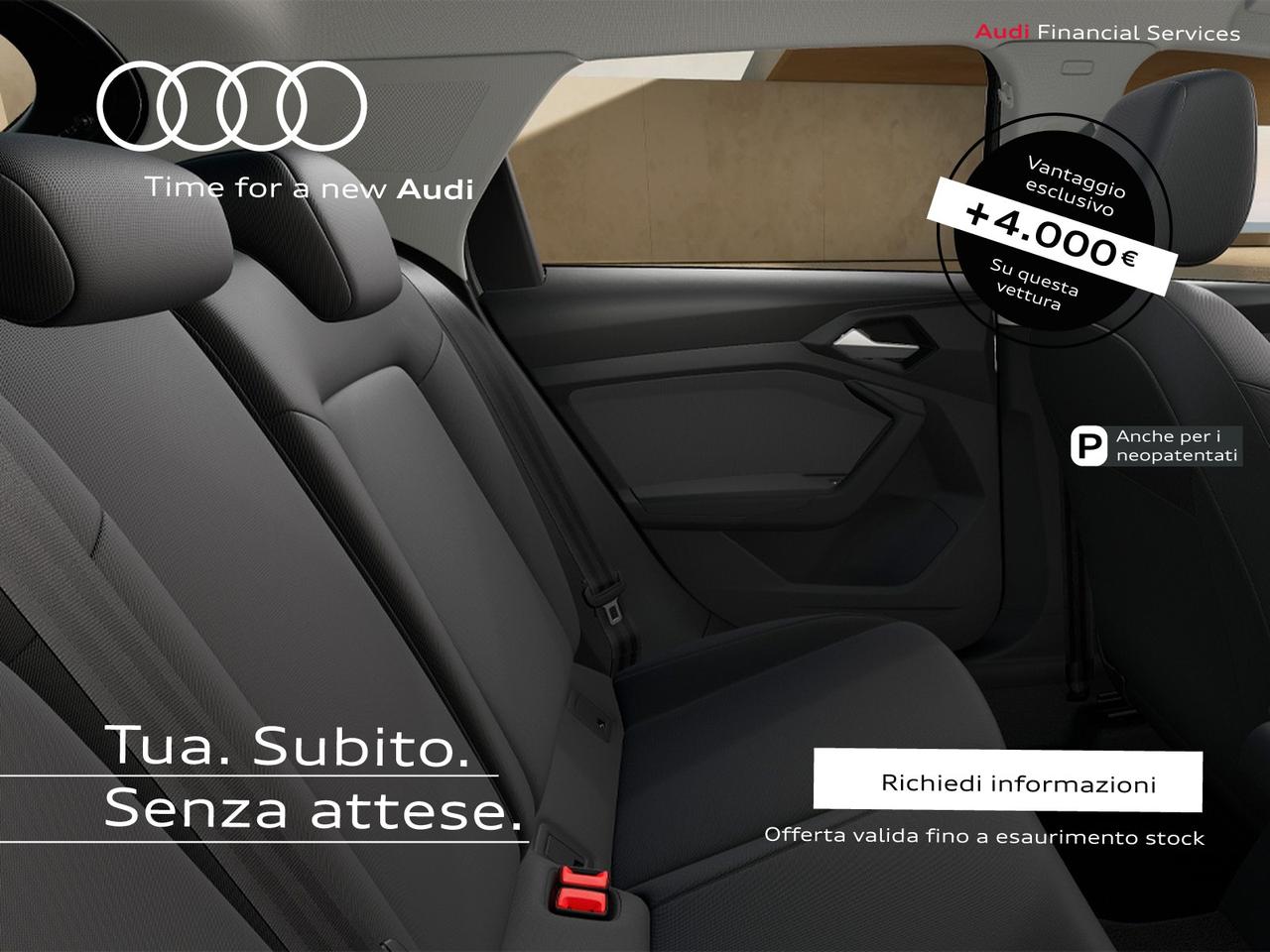 Audi A1 allstreet 30 1.0 tfsi identity contrast 116cv s tronic