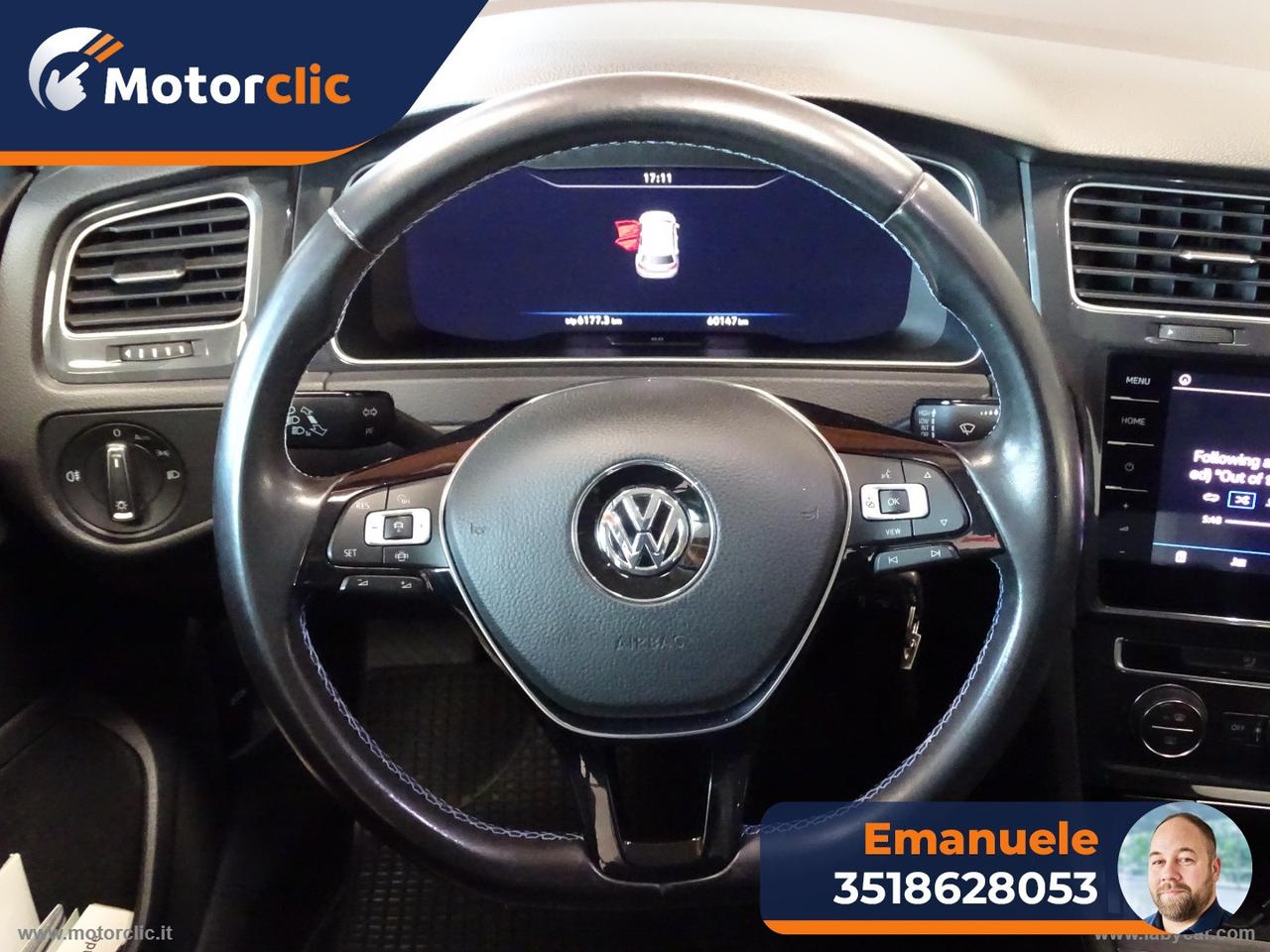 VOLKSWAGEN e-Golf 136 CV PREZZO REALE