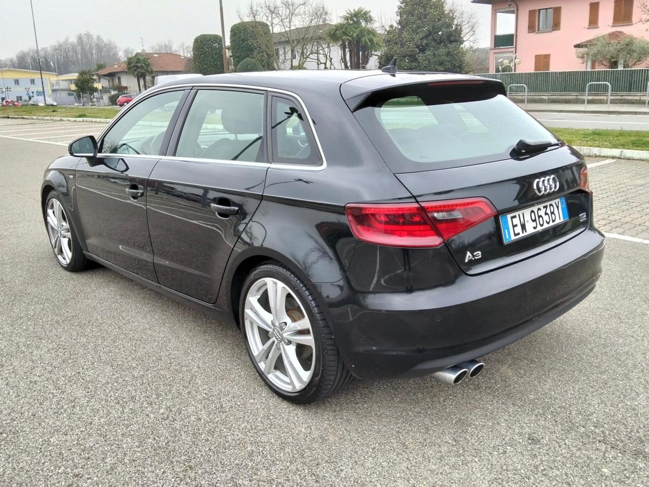 Audi A3 2.0 TDI 184 CV Quattro S tronic*S Line*Navi*Pelle*Xenon*Euro6