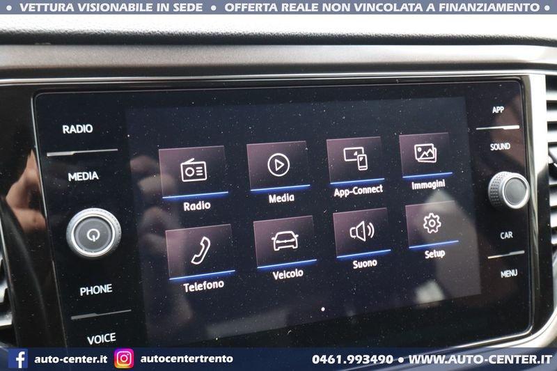 Volkswagen T-Roc 2.0 TDI Style 4MOTION 4X4 MANUALE *GANCIO TRAINO