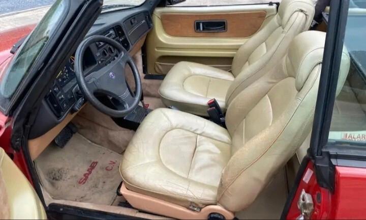 SPETTACOLARE UNICO PROPRIETARIO Saab 900 i turbo 16 Cabriolet garanzia
