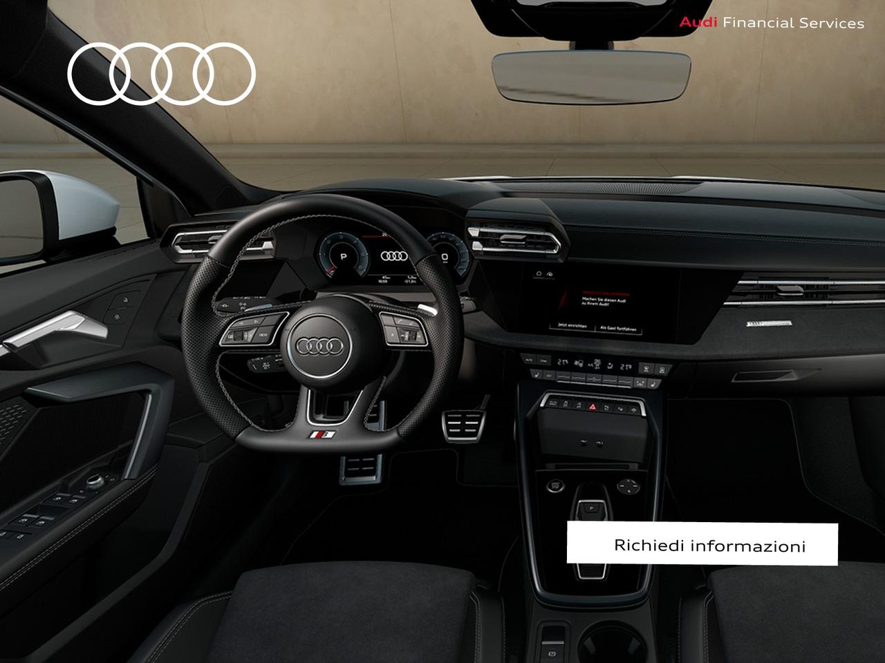 Audi A3 sportback 2.0 tdi s line edition 150cv s-tronic
