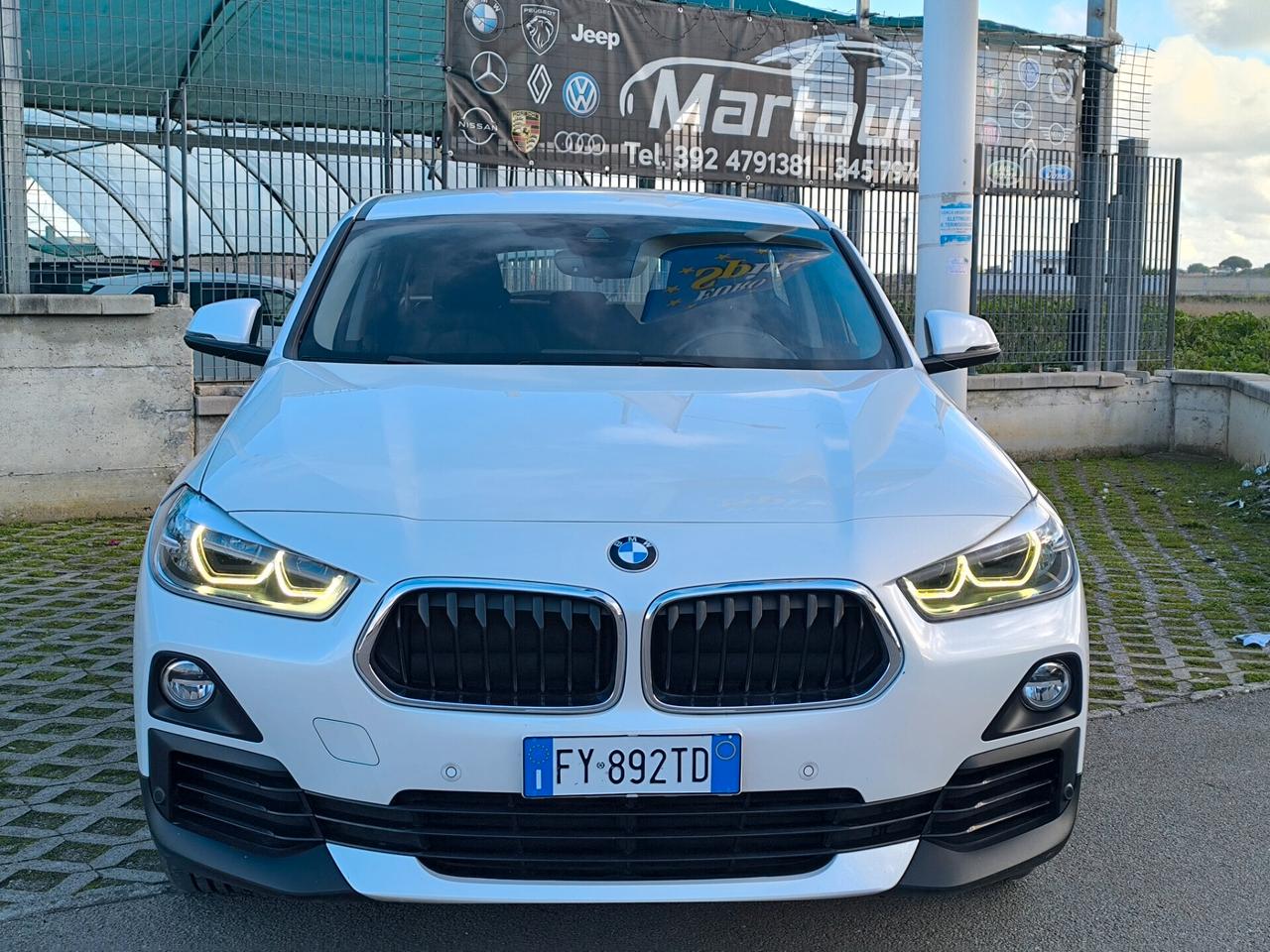 BMW X2 118D SDRIVE AUTOMATICO 09/2019 KM 69.000 TAGLIANDI BMW