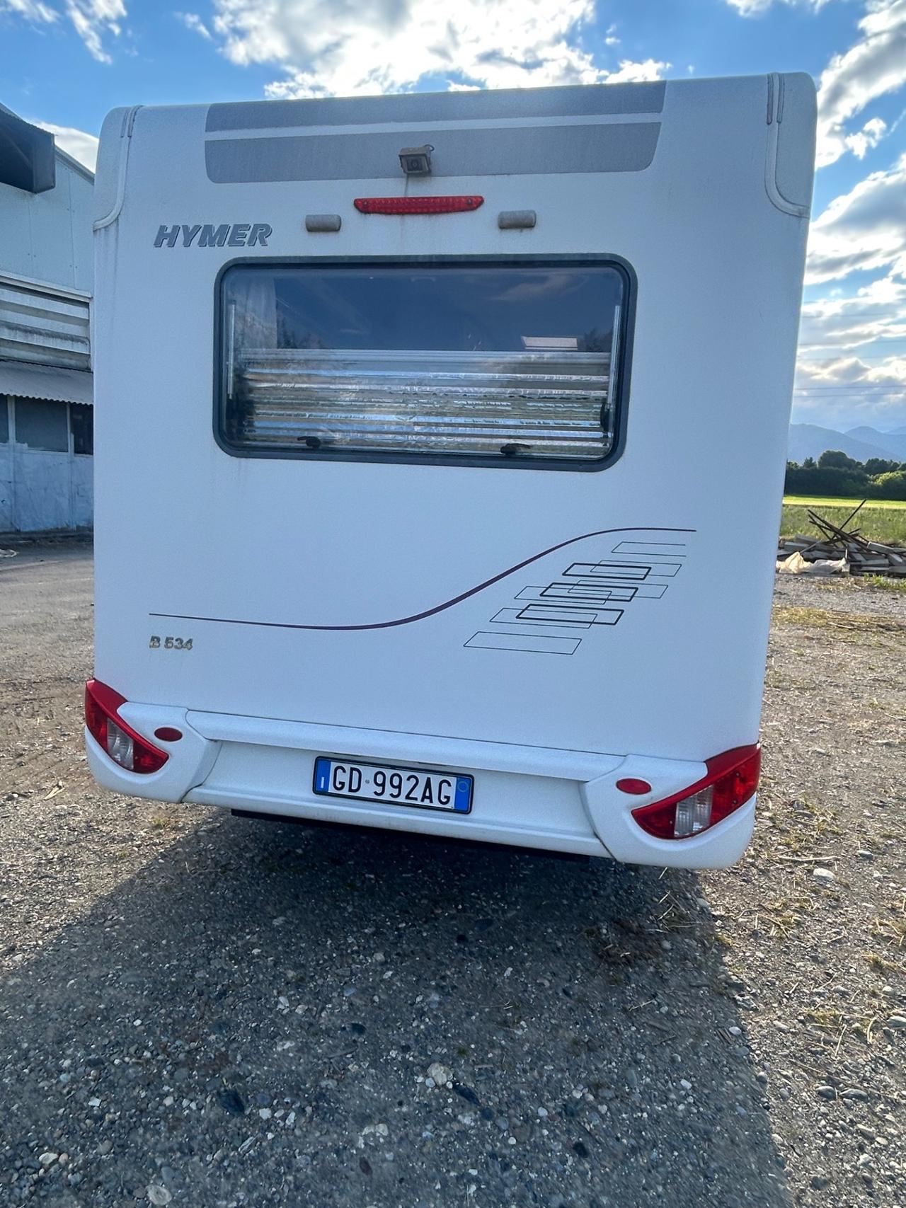 Motorhome hymer 534 del 2011 in saldo 992