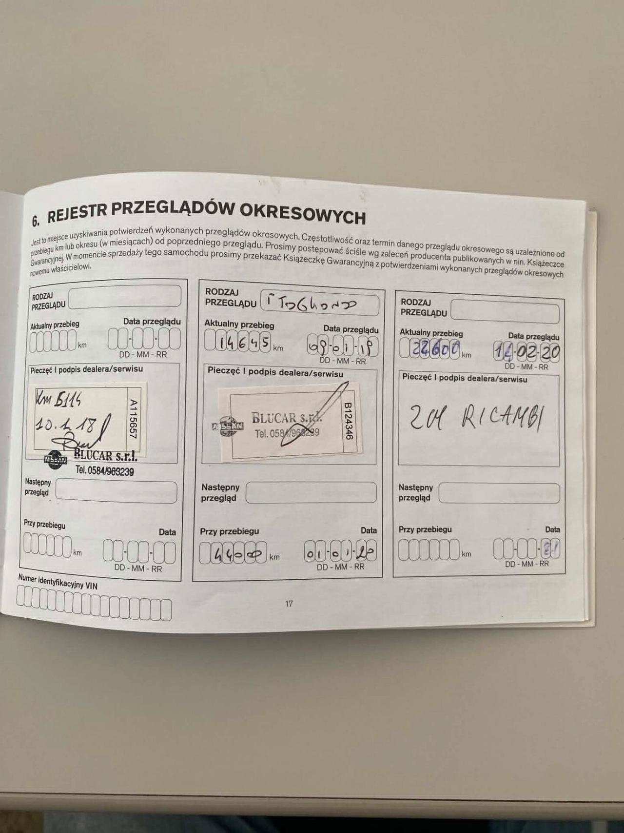 Nissan Qashqai 1.5 dCi Storico Tagliandi Tetto