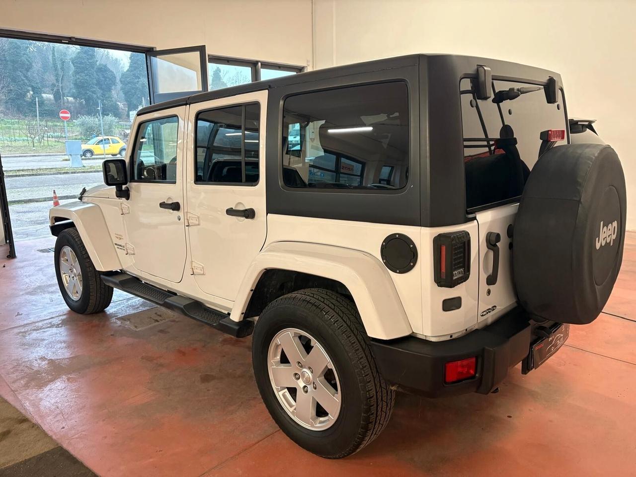 JEEP WRANGLER UNLIMITED 4X4 CAMBIO AUT. Diesel 2.8 CV 200 Km 193.968 Garanzia 12 mesi